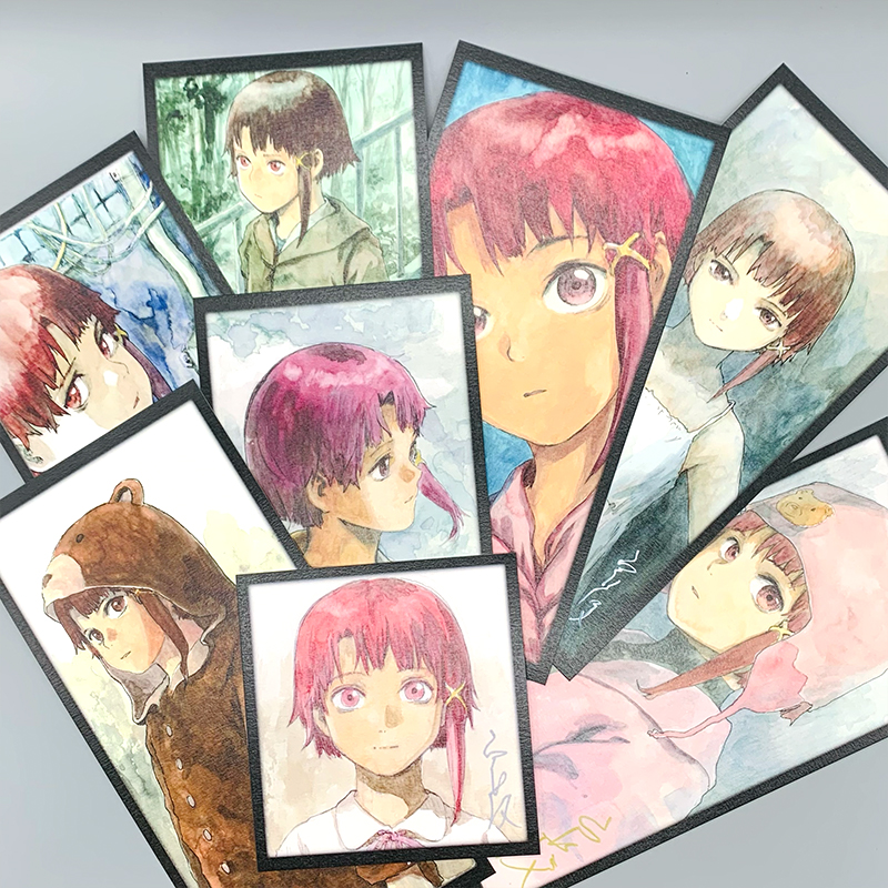 常影画廊小図録006 個展『円環帰点』lainイラスト集　トラベラーズノート水彩紙シリーズ02