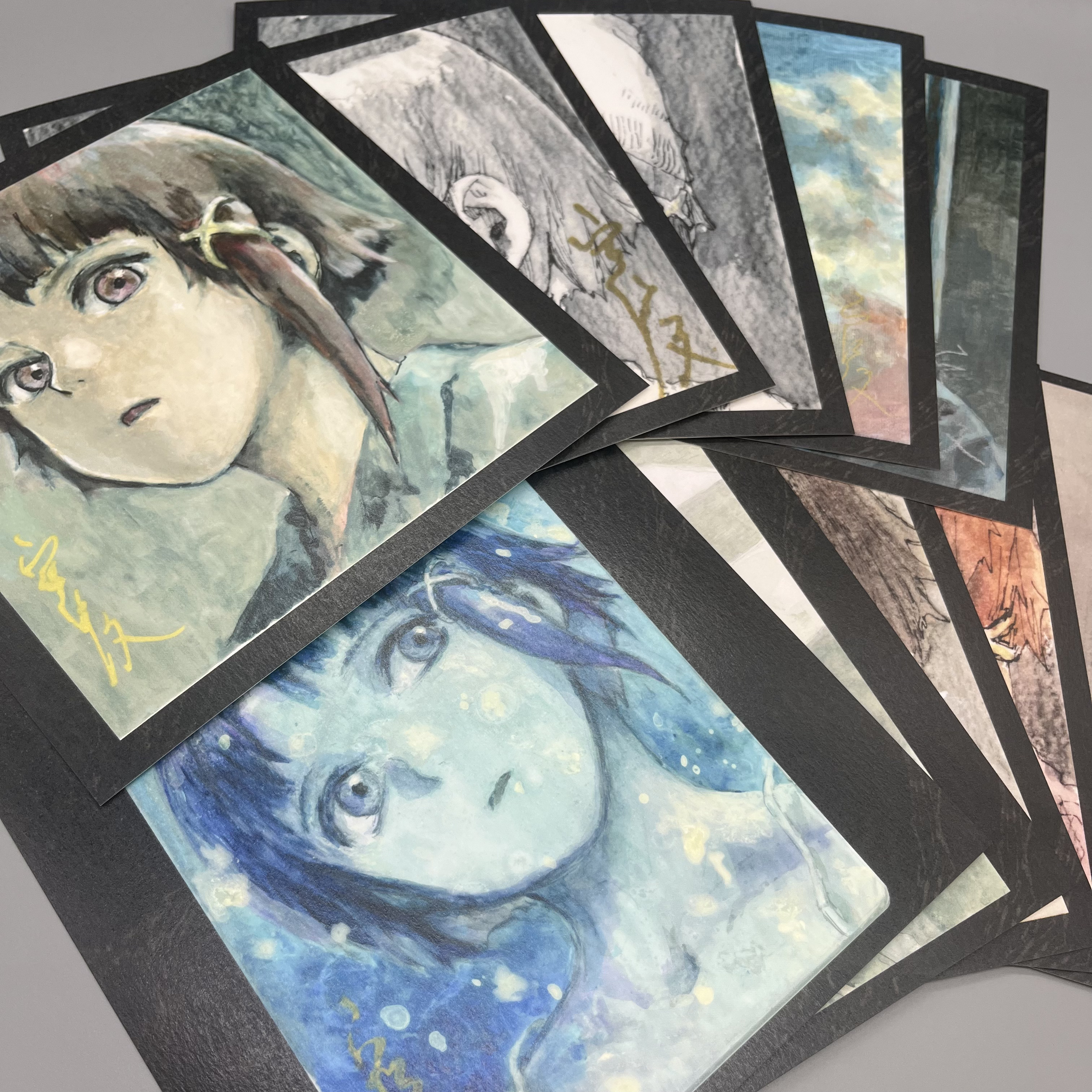 常影画廊小図録004 個展『円環帰点』lainイラスト集